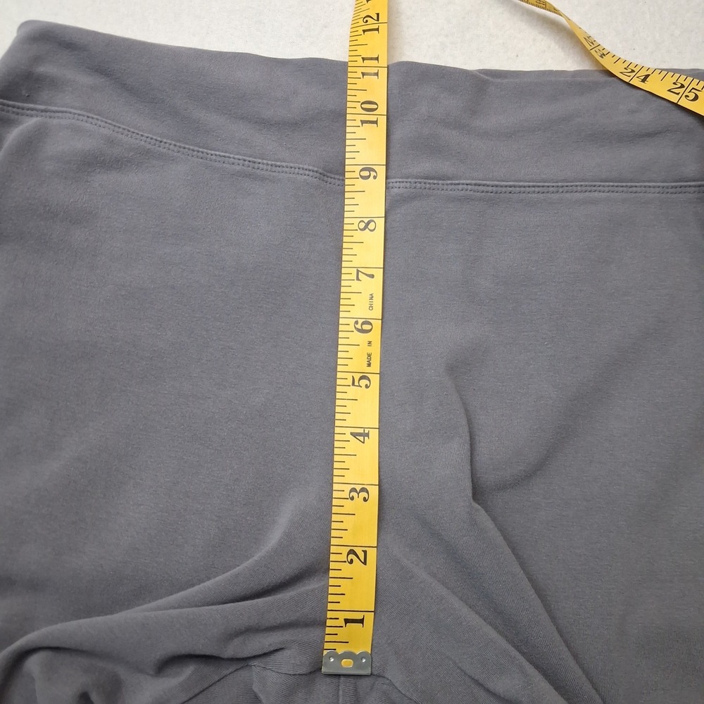 Duluth Trading Co Gray No-Yank Crop Cargo Pants Petal Hem Womens Medium M Gray - Picture 6 of 9